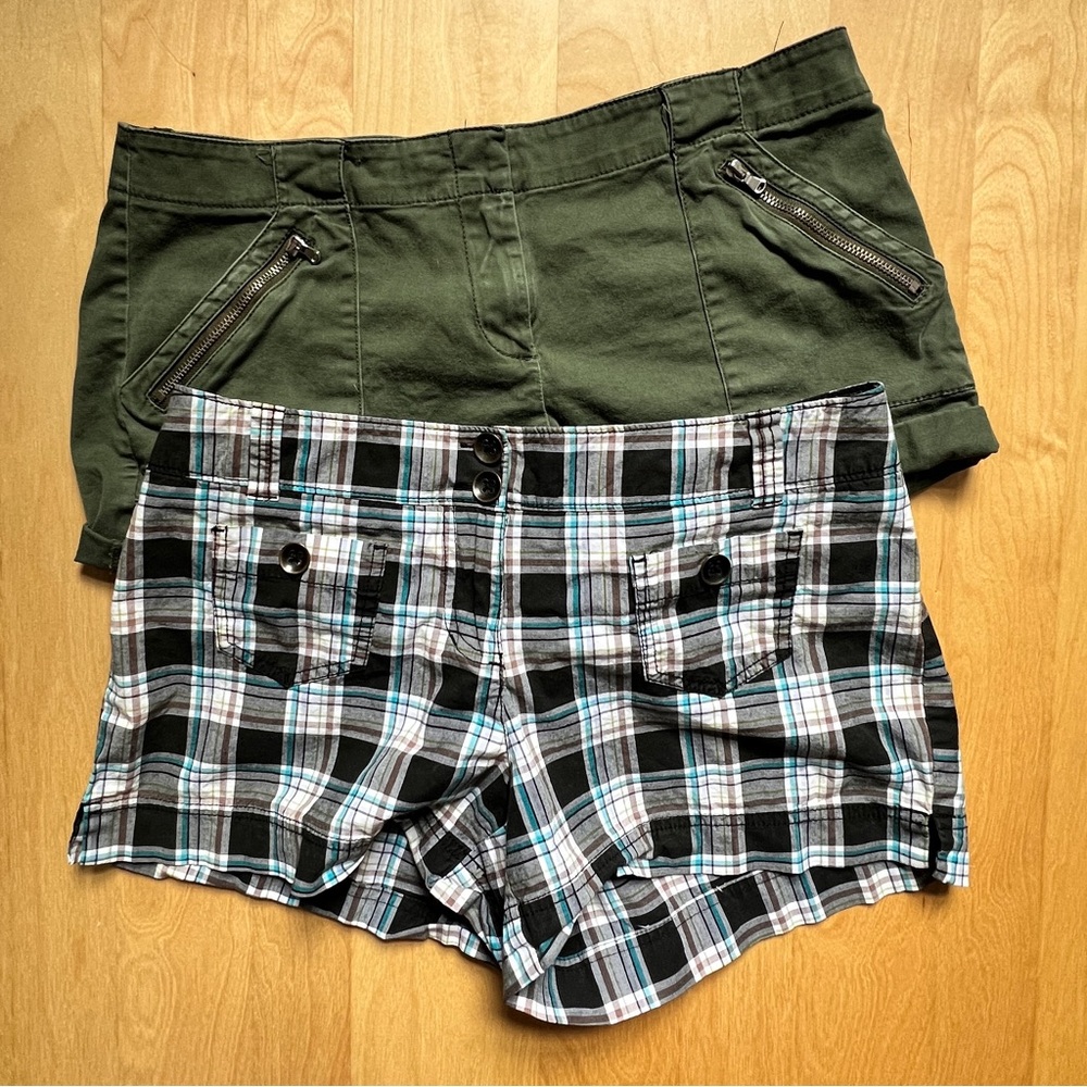 NY & Co Bundle of TWO Pairs of Shorts - Size 6